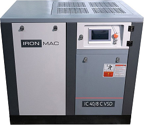 Винтовой компрессор IRONMAC IC 40/8 C VSD
