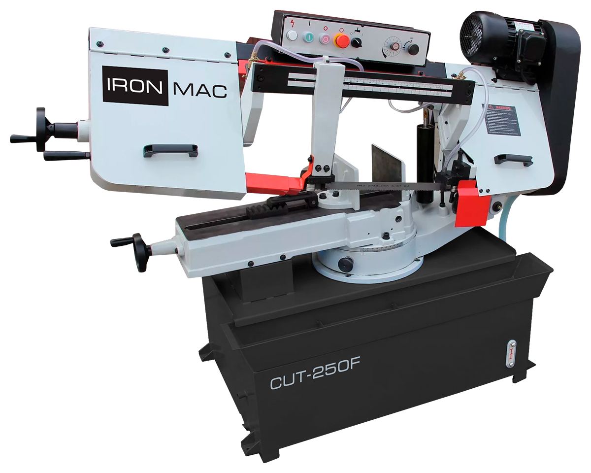 Ручной ленточнопильный станок IRONMAC CUT-250F по цене 347872 руб ...