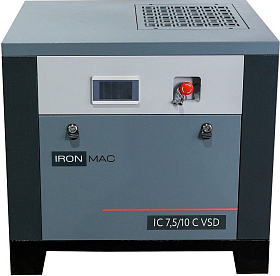 Винтовой компрессор IRONMAC IC 7,5/10 C VSD