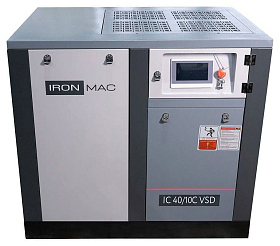 Винтовой компрессор IRONMAC IC 40/10 C VSD IP55