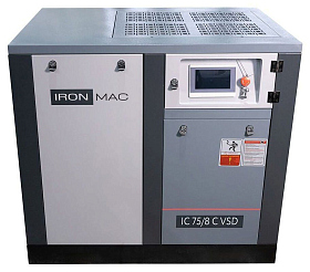 Винтовой компрессор IRONMAC IC 75/8 C VSD IP23