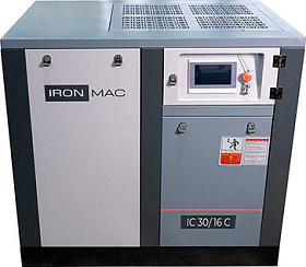 Винтовой компрессор IRONMAC IC 30/16 C