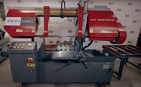 Полуавтоматический ленточнопильный станок IRONMAC CUT-400x700СSA #2 